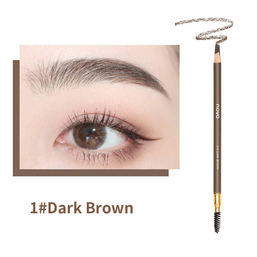Microblade Effect Brow Pencil - Waterproof & Long - Lasting - HalleBeauty